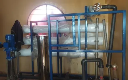 مشروع لتنقية مياه الشرب في محطة مياه هجين بمقاطعة دير الزور