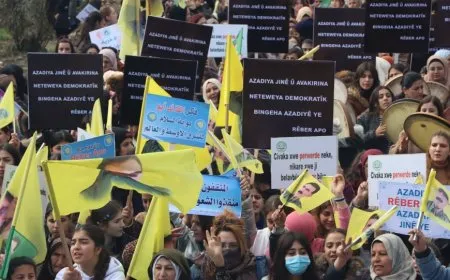 نساء من مقاطعة الرقة: فكر القائد عبد الله أوجلان أنار درب المرأة