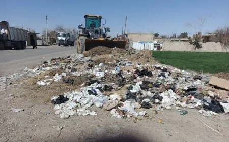 بلديات مقاطعة دير الزور ترحّل المكبّات العشوائية في ريفها الشرقي
