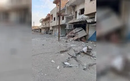 دمار واسع في زركان جراء قصف الاحتلال التركي