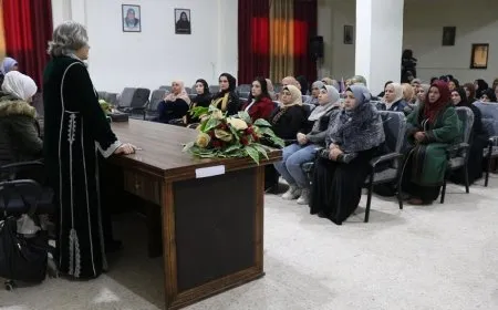 محاضرة حول دور المرأة في سوريا والإقصاء الذي تتعرض له