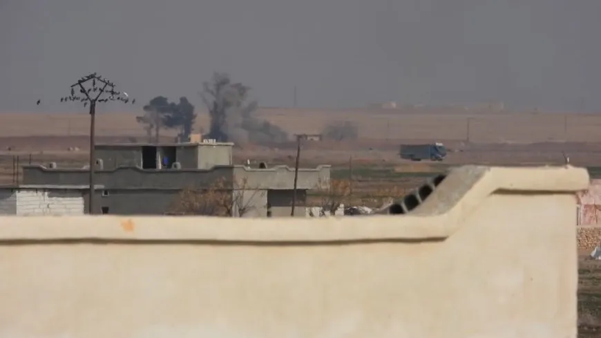 Turkish occupation bombs several villages in rural Girê Spî, Kobani