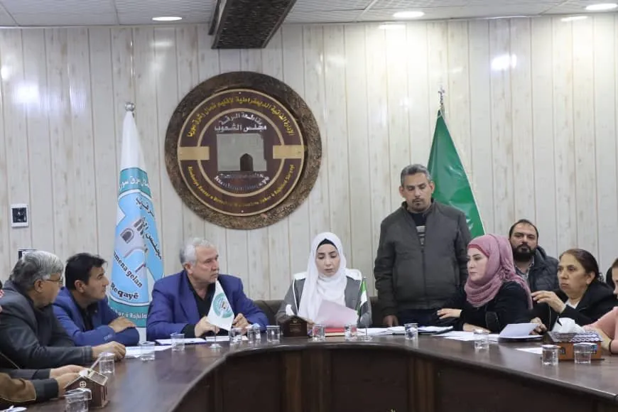 مجلس الشعوب في الرقة يصادق على رؤساء مشتركين وتعديل قيمة تراخيص في قطاع الصحة