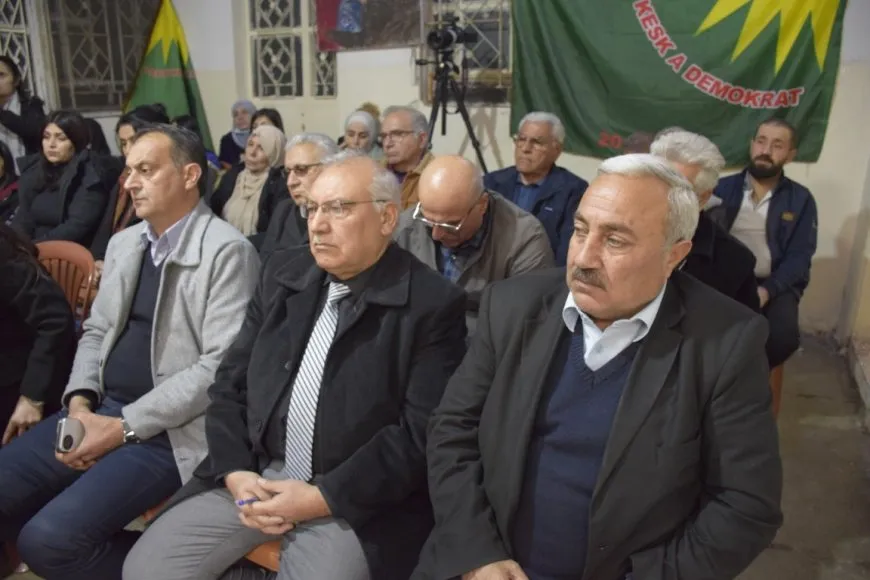 ندوة سياسية لحزب الخضر الديمقراطي في مدينة الحسكة
