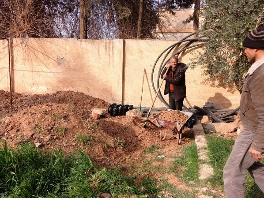 مشروع بيئي لتوسيع وزيادة الغطاء النباتي في مدينة جل آغا
