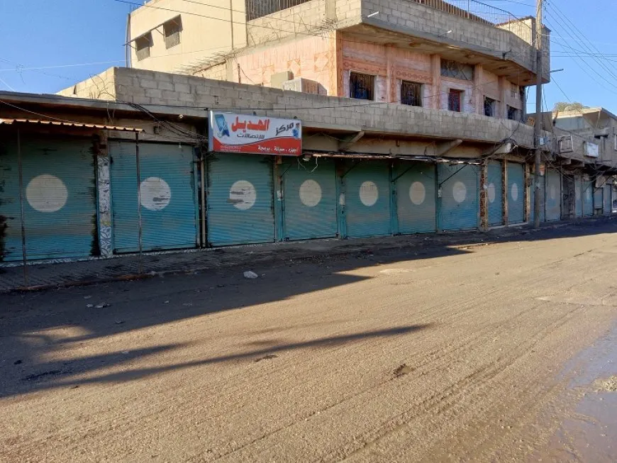 إغلاق المحال والأسواق تنديداً بالمؤامرة الدولية ضد القائد عبد الله أوجلان