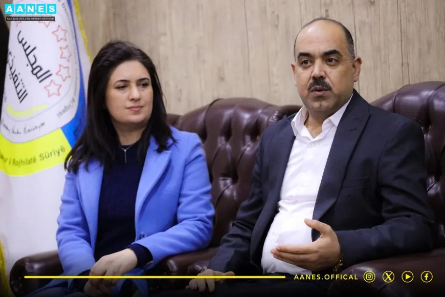 وفد فني سوري يزور الإدارة الذاتية لشمال وشرق سوريا ويشيد بتجربتها في التعايش 