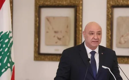 الرئيس اللبناني: يجب إيجاد حل سريع لعودة السوريين إلى بلادهم