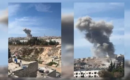 إسرائيل تستهدف مواقع في دمشق