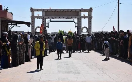 تشييع جثمانَي شهيدين في تل كوجر