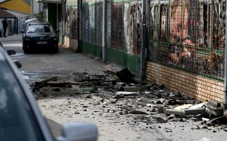 فقدان 59 شخصاً حياتهم جراء حريق بمقدونيا الشمالية