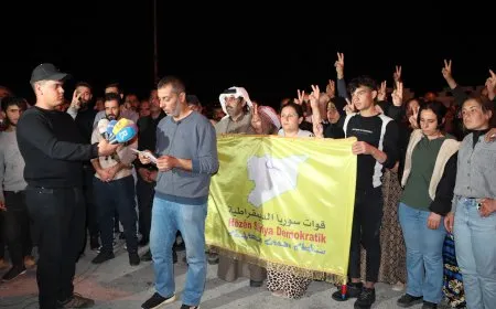 بيان تنديد بمجزرة كوباني من المحتجين على سد تشرين