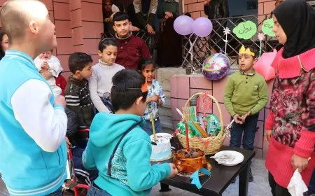 فعالية ترفيهية بمناسبة اليوم العالمي لمتلازمة داون في حلب