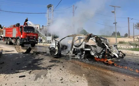 مقتل شخص في استهداف إسرائيلي لسيّارة في جنوب لبنان