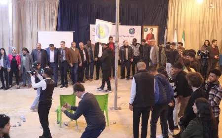 حزب سوريا المستقبل يحتفل في حلب بالسنوية السابعة لتأسيسه