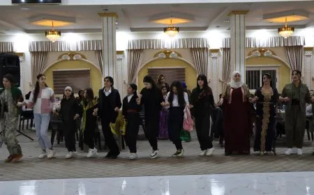 احتفالية لأبناء وبنات الشهداء في ديرك