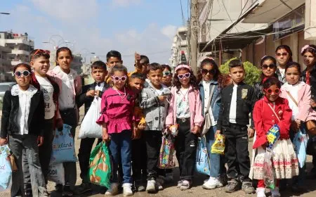 فرحة العيد في عيون الأطفال