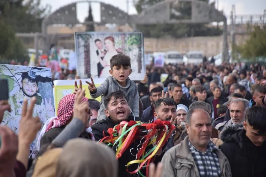 تشييع جثامين 3 مقاتلين في كوباني