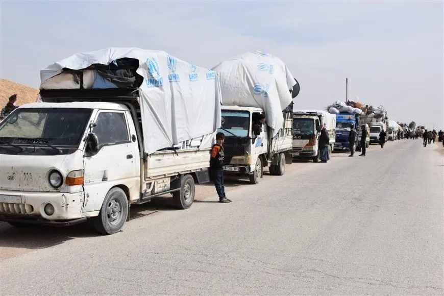470 IDPs return from al-Areesha Camp to their home areas