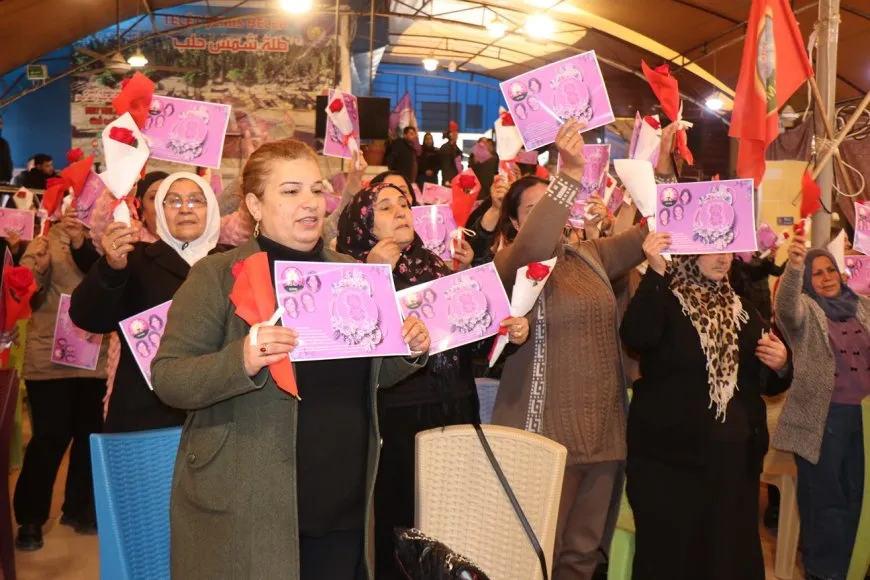 فعاليات متنوعة في شمال وشرق سوريا وحلب احتفاءً بـ 8 آذار