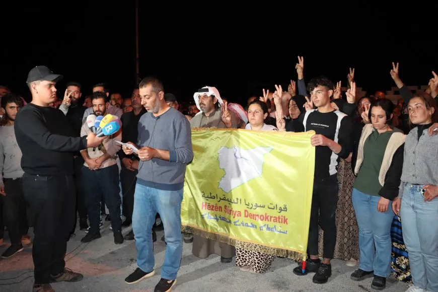 بيان تنديد بمجزرة كوباني من المحتجين على سد تشرين