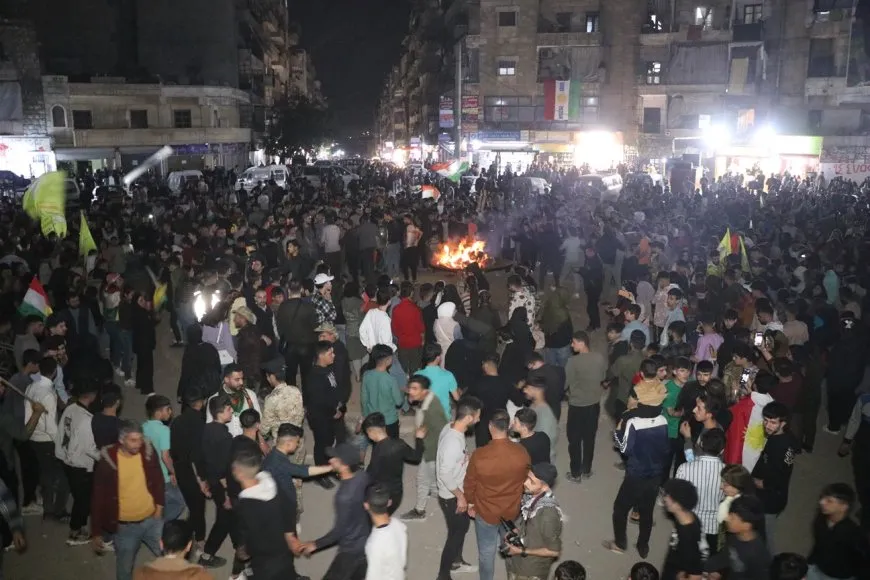 شعلة نوروز 2025 تضيء سماء شمال وشرق سوريا واحتفالات تعكس القوة والأمل