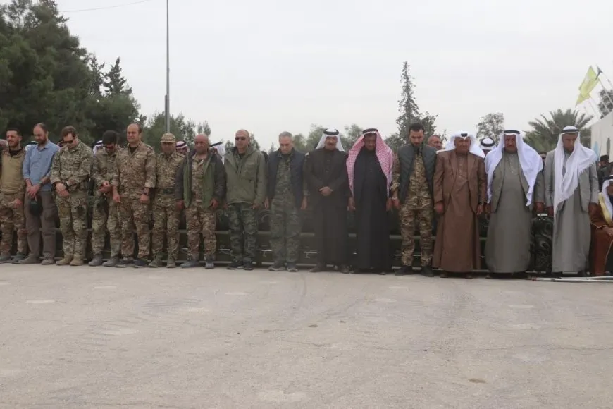 احتفال قوات سوريا الديمقراطية بالذكرى السادسة لتحرير الباغوز