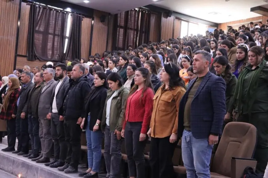 استذكار شهداء مقاومة سد تشرين وقرقوزاق في جامعة كوباني