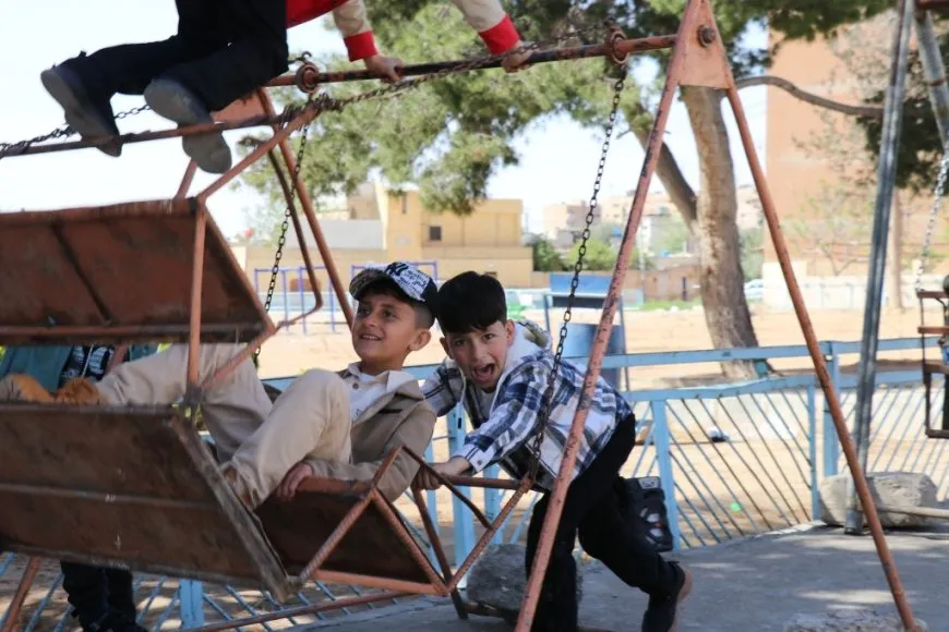 فرحة العيد في عيون الأطفال