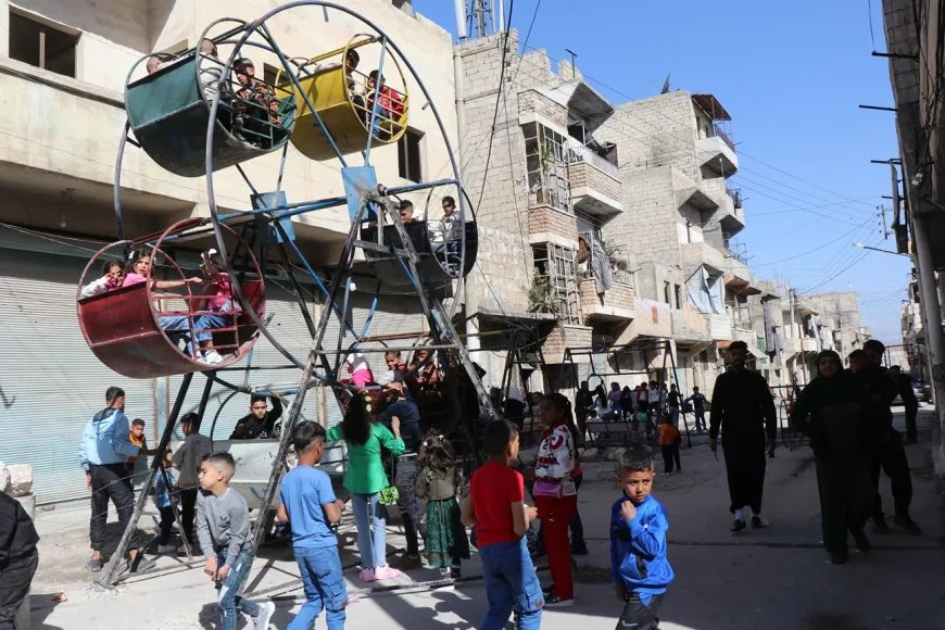 فرحة العيد في عيون الأطفال