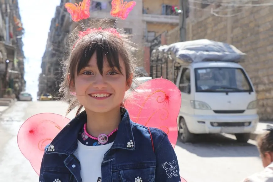 فرحة العيد في عيون الأطفال