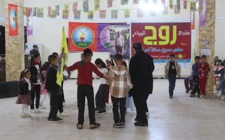 احتفالية لأبناء الشهداء بمناسبة ميلاد القائد عبد الله أوجلان