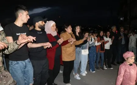 احتفالية في حلب بمناسبة قدوم 4 نيسان
