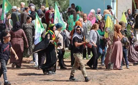 فعاليات متنوعة بمناسبة 4 نيسان ميلاد القائد عبد الله أوجلان