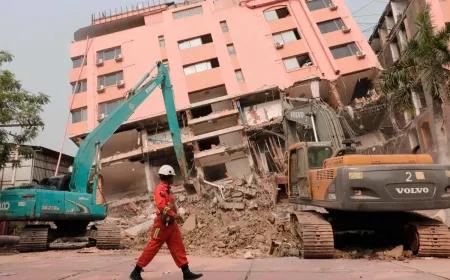 ارتفاع حصيلة زلزال ميانمار إلى 3354 قتيلاً ونحو 5 آلاف مصاب