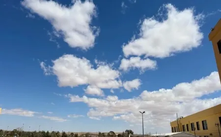 أجواء غائمة وارتفاع تدريجي في درجات الحرارة