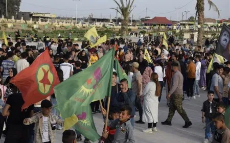 احتفالية في الحسكة بمناسبة ميلاد القائد عبد الله أوجلان