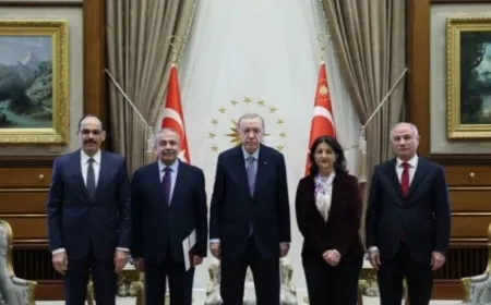 بيان وفد إمرالي بعد لقائه مع أردوغان