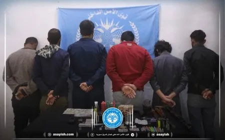 قوى الأمن الداخلي توقف ستة من مروّجي ومتعاطي المخدرات في دير الزور