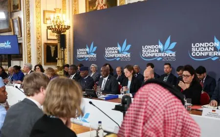 الخارطة الإفريقية تتصدر مناقشات مؤتمر لندن بخصوص السودان