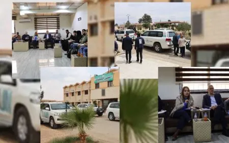 وفد أممي في مقاطعة دير الزور لدعم الاحتياجات التنموية والإنسانية