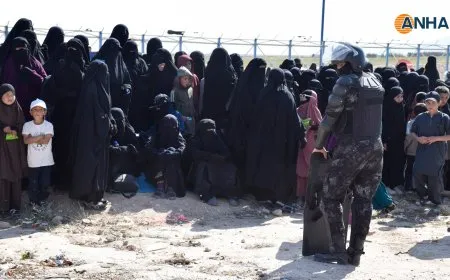 القبض على خلايا داعش خلال عمليات تمشيط بمخيم الهول