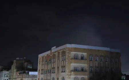 سلسة غارات أميركية تستهدف مواقع في صنعاء