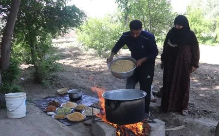 "السليجة" طبق تراثي يحمل بين حباته روح المحبة والتكافل