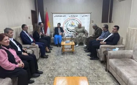 وفد شمال كردستان ينهي سلسلة لقاءاته في جنوب كردستان