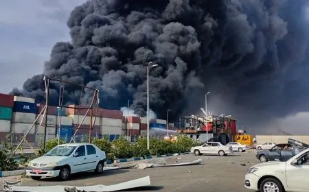 ارتفاع حصيلة انفجار ميناء رجائي في إيران إلى 25 قتيلاً وأكثر من 800 جريح 