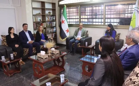 حزب المساواة وديمقراطية الشعوب ينهي جولته بزيارة مجلس سوريا الديمقراطية