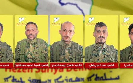 قسد تكشف سجلّ 5 مقاتلين استشهدوا خلال التصدي لهجوم داعش 