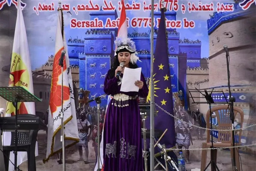 مكونات الحسكة وتل تمر تحتفل بعيد أكيتو