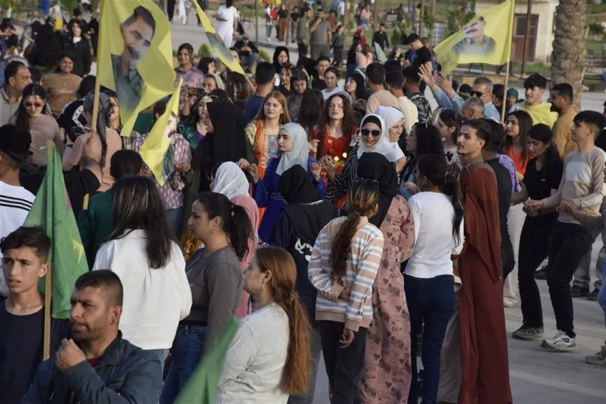 احتفالية في الحسكة بمناسبة ميلاد القائد عبد الله أوجلان